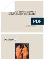 Capacitacion - Obesidad, Sedentarismo y Alimentacion Saludable