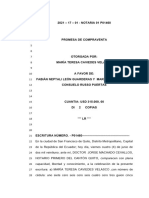 Matriz Promesa de Promesa de Compraventa 7-06-2021