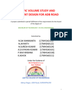 Batch No 6 Project Documentation Tvs and PD On Adb Road PDF