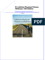 Ebook Download (Ebook PDF) Lifetime Physical Fitness and Wellness 15th Edition All Chapter