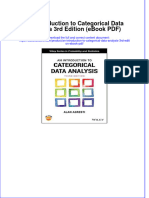 Ebook Download An Introduction To Categorical Data Analysis 3rd Edition (Ebook PDF) All Chapter