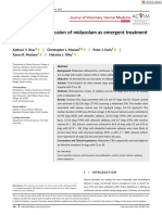 Veterinary Internal Medicne - 2020 - Bray - Continuous Rate Infusion of Midazolam As Emergent Treatment For Seizures in