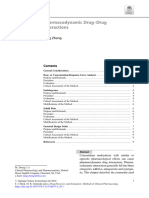 Pharmacodynamic Drug Drug