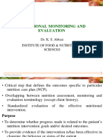 Nutritional Monitoring and Evaluation