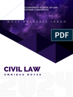 2024 Omnibus Notes - Civil Law