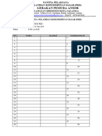 Daftar Hadir Peserta Screening PKD