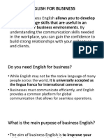 English For Business