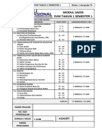 Modul KSKV Sains Semester 1