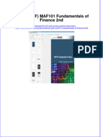 Ebook Download (Ebook PDF) MAF101 Fundamentals of Finance 2nd All Chapter