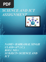 Science and Ict Assignment