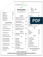 Denham New Bar Lounge Menu Aug 23