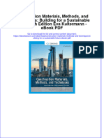 Ebook Download Construction Materials, Methods, and Techniques: Building For A Sustainable Future 5th Edition Eva Kultermann - Ebook PDF All Chapter