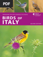 Birds of Italy (Marianne Taylor & Daniele Occhiato, 2e 2024)