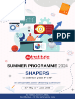 Shapers - Summer Programme