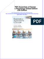 Ebook Download (Ebook PDF) Essentials of Human Anatomy & Physiology Global Edition 13th Edition All Chapter