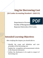 Borrowing Cost (LKAS 23)