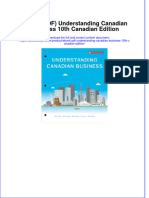 Ebook Download (Ebook PDF) Understanding Canadian Business 10th Canadian Edition All Chapter