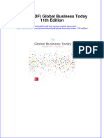 Ebook Download (Ebook PDF) Global Business Today 11th Edition All Chapter