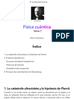 Tema 7. Física Cuántica