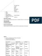 Process Record On Depression