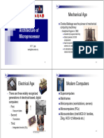 Lecture 1 - Architecture of Microprocessor