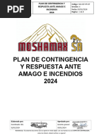 Sig-Sst-Pp-22 Plan de Contingencia y Respuesta Ante Amago e Incendios