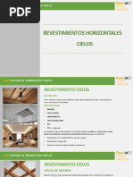 5.2 Revestimientos Horizontal Superiores