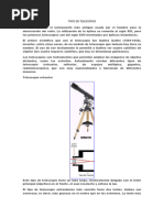 Tipos de Telescopios