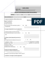 Check List de Desfibrilador Externo