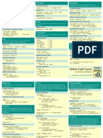 Beginners Python Cheat Sheet PCC All Removed