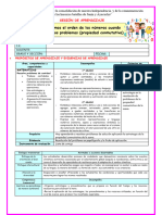 U4 S4 Sesion D2 Mat Cambiamos El Orden de Los Numeros Al Resolver Problemas Propiedad Conmutativa