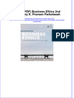 Ebook Download (Ebook PDF) Business Ethics 2nd Edition by K. Praveen Parboteeah All Chapter