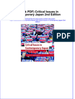 Ebook Download (Ebook PDF) Critical Issues in Contemporary Japan 2nd Edition All Chapter