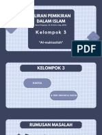 KLP 3 - Aliran Pemikiran Dalam Islam