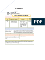 Sesiones de Aprendizaje Del 01 Al 05 de Abril