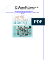 Ebook Download (Ebook PDF) Lifespan Development in Context: A Topical Approach All Chapter