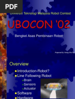 Ubocon 02: Universiti Teknologi Malaysia Robot Contest