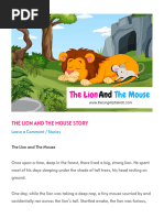 The Lion and The Mouse Story