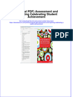 Ebook Download (Original PDF) Assessment and Reporting Celebrating Student Achievement All Chapter