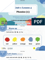 Unit 1 Lesson 4 Phonics 1