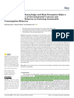 Can Environmental Knowledge and Risk Perception Make A Difference