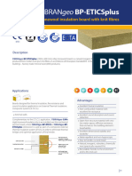 Technical Data Sheet FIBRANgeo BP-ETICS Plus