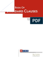 Standard Clauses: Reinz Book of