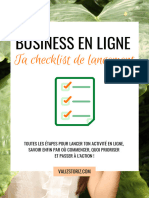 Business-en-ligne-ROADMAP Ta Checklist de Lancement