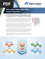 Netcracker Digital BSS OSS Product Overview