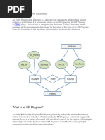 Entity Relationship Diagrams