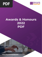 Awards and Honours 82