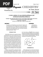 Organic Chemistry An Indian Journal