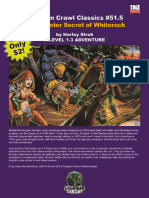 Dungeon Crawl Classics 515 The Sinister Secret of Whiterock