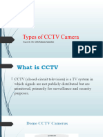 Types of CCTV Camera